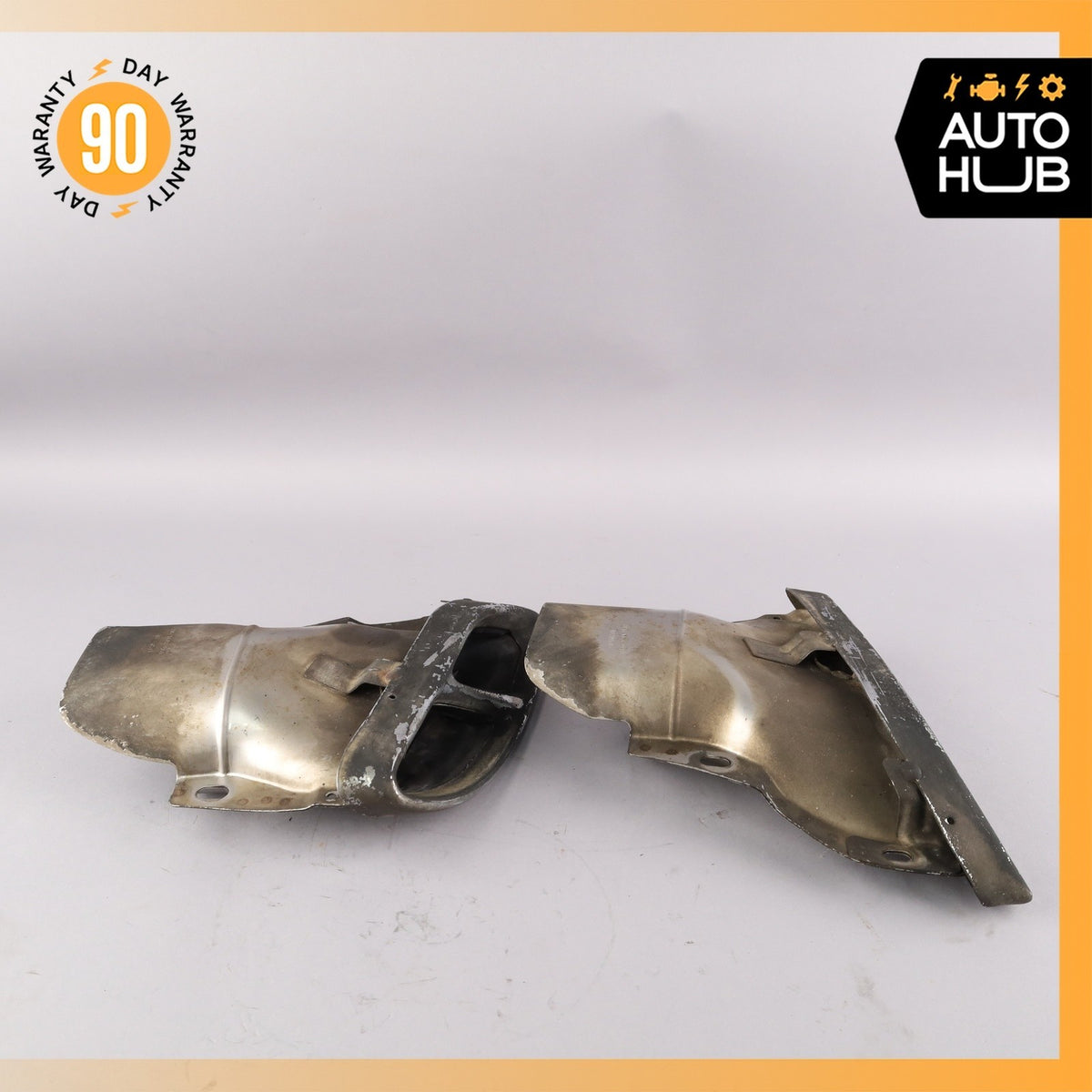 Mercedes W213 E43 AMG M276 Left & Right Side Exhaust Mufflers Tips Set OEM 77k - photo 9