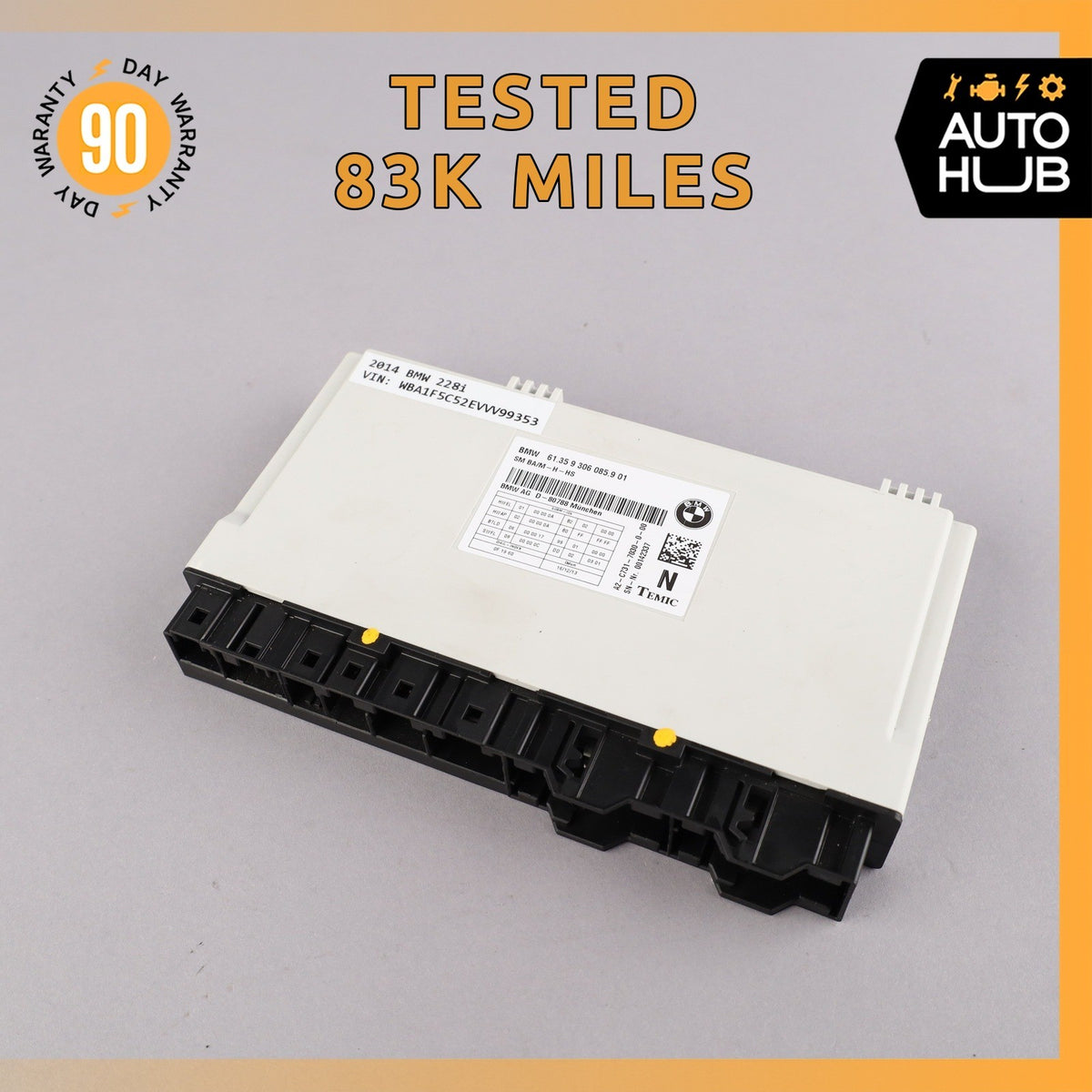 BMW F22 228i M235i M240i Seat Memory Control Module OEM 83k - photo 1