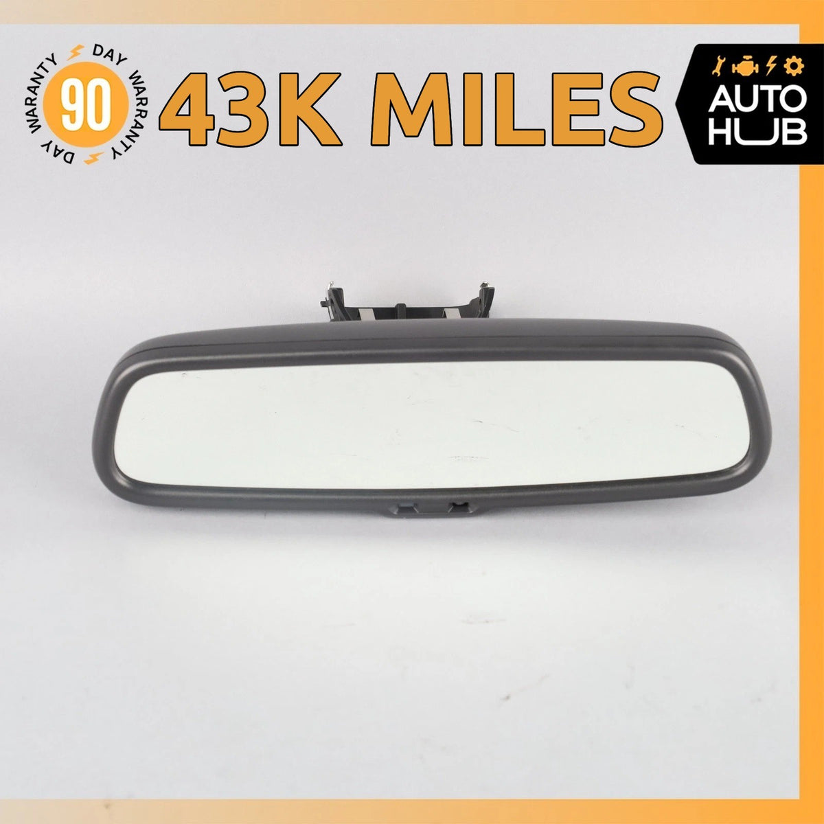 03-18 Bentley Continental GTC GT Interior Rear View Mirror Black OEM 43k - photo 1