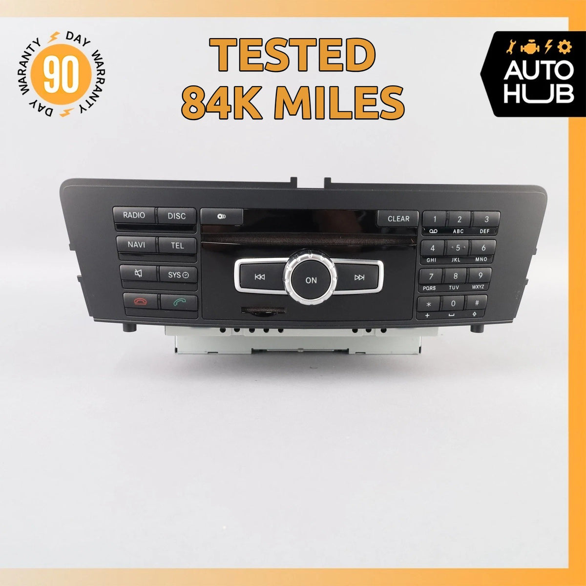 Mercedes W166 ML350 GL450 ML550 Navigation Command Head Unit Audio Control OEM - photo 1