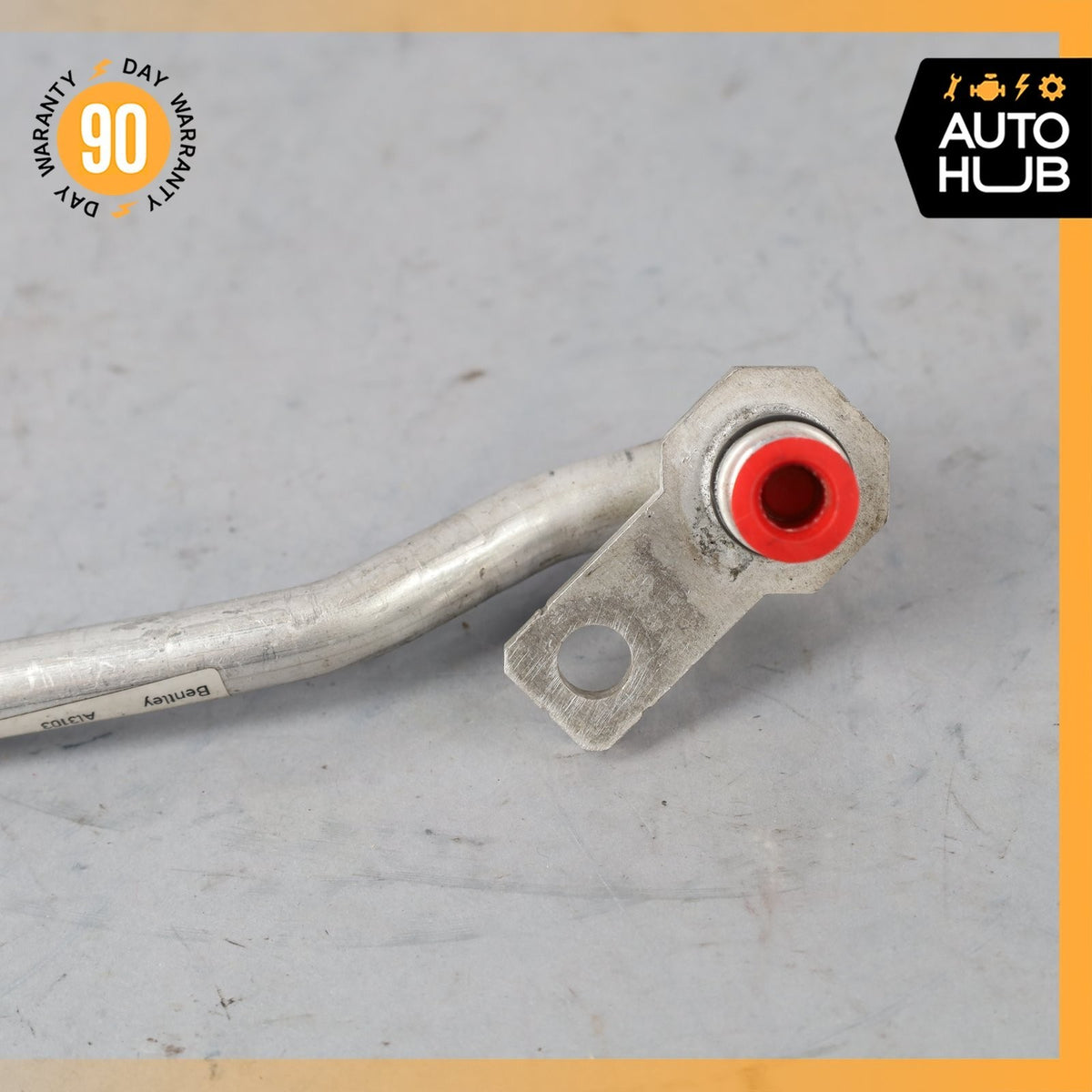 12-18 Bentley Continental GT GTC 6.0L Transmission Oil Cooler Feed Line OEM - photo 7