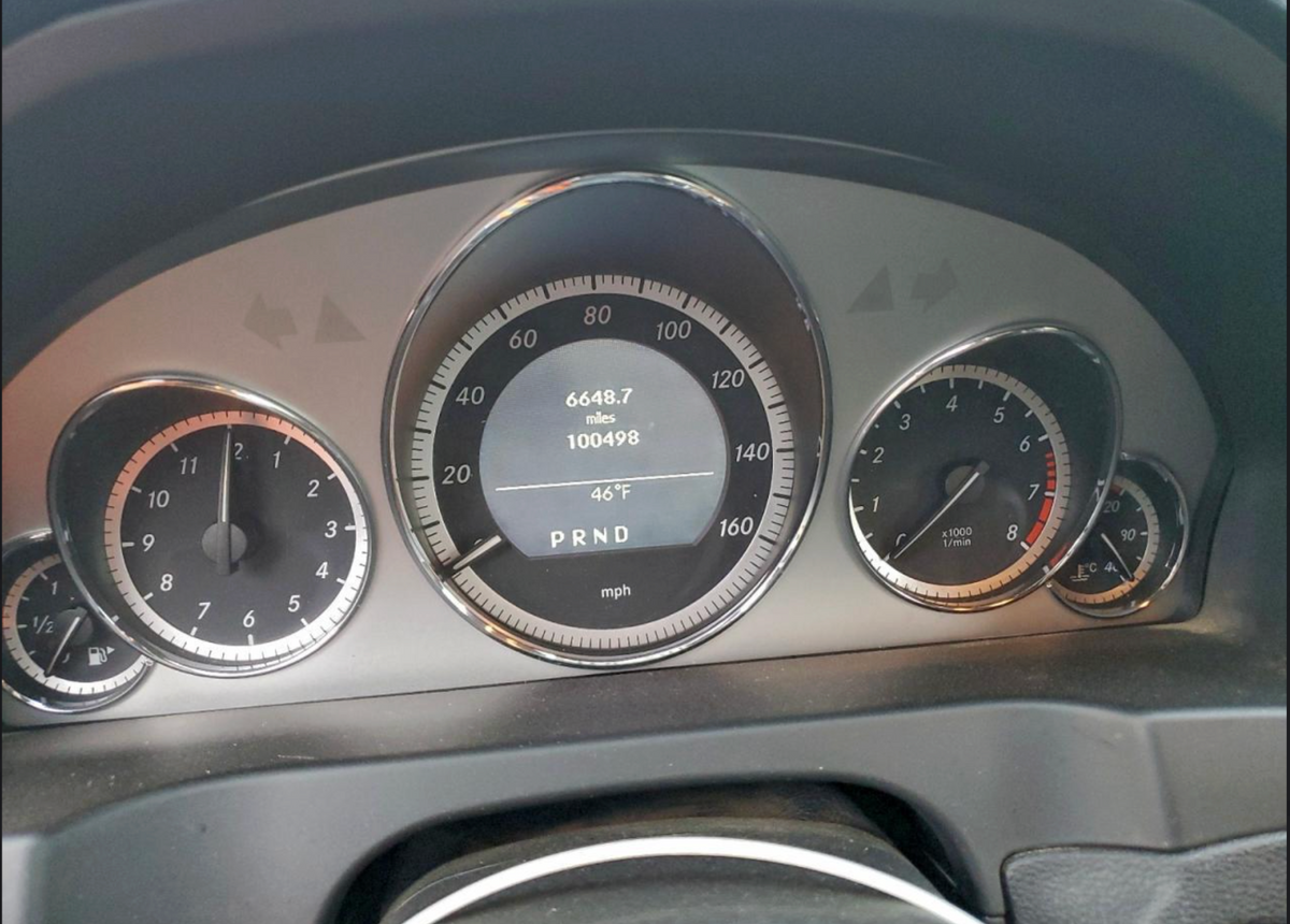 10-17 Mercedes W207 E550 E400 E350 Instrument Cluster Speedometer OEM 100k - photo 3