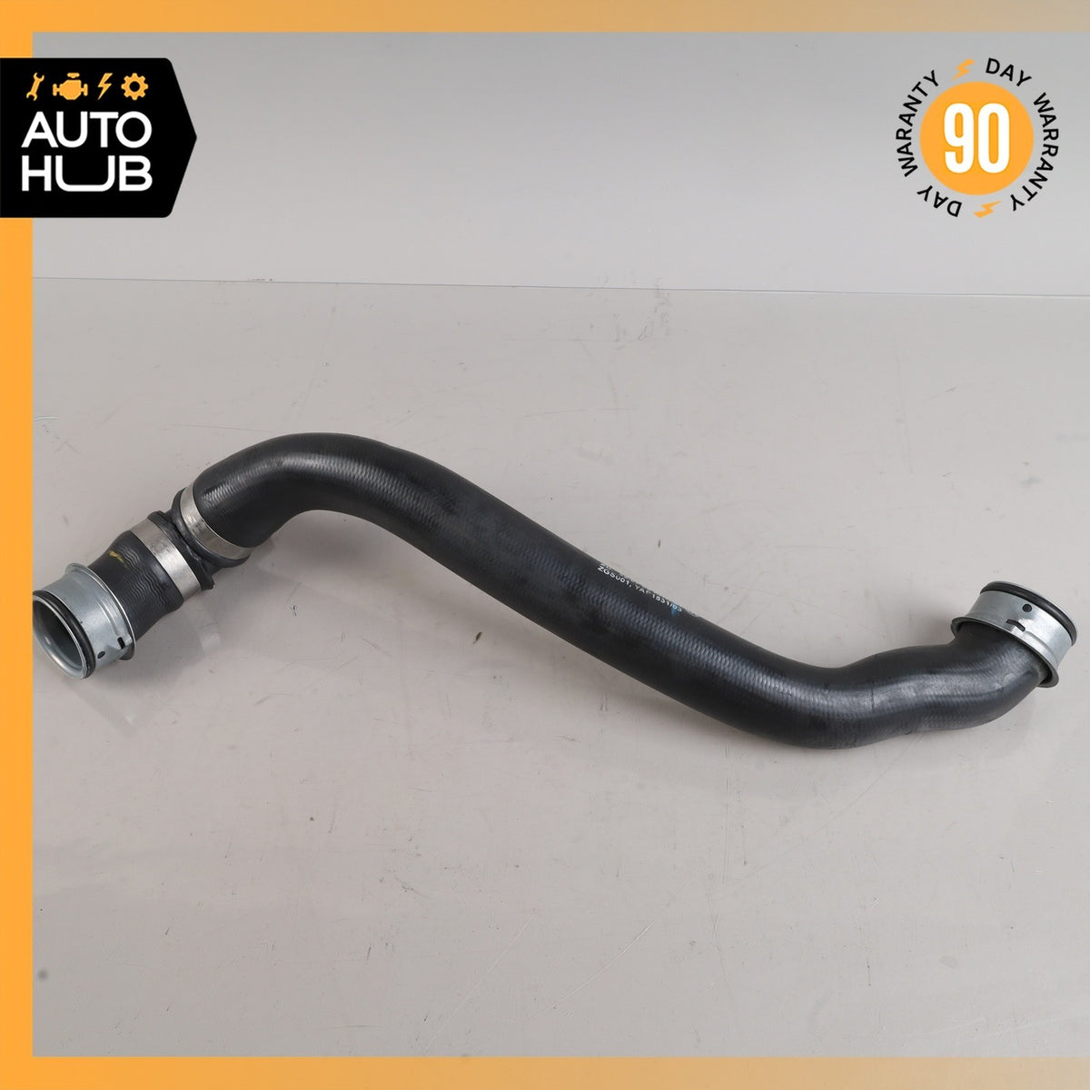 07-09 Mercedes W211 E350 RWD PZEV Upper Radiator Cooling Hose Pipe OEM - photo 4