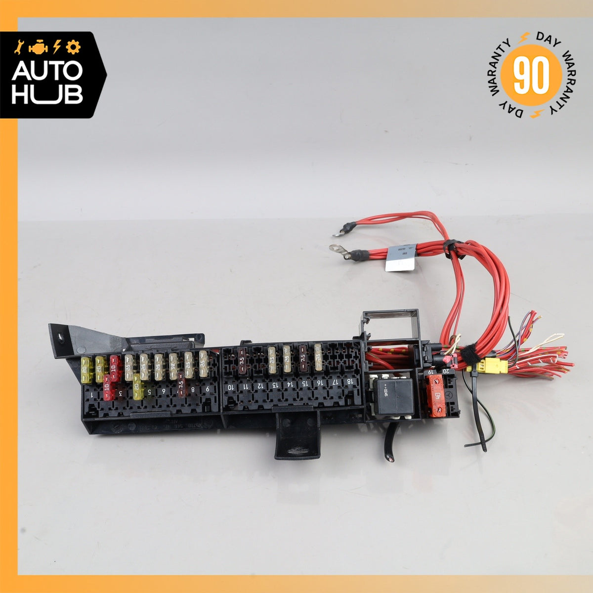 97-03 Mercedes W210 E430 E320 E55 AMG Rear Relay Fuse Box OEM - photo 2