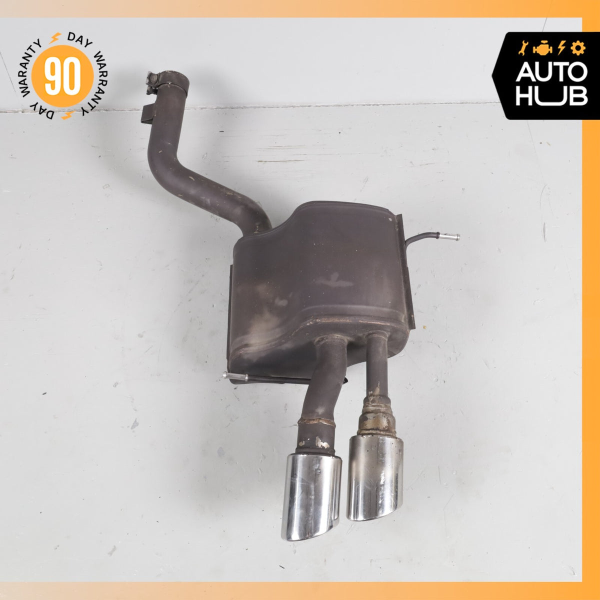 Maserati Quattroporte M139 Exhaust Muffler Dual Tips Right Passenger Side 75k - photo 1