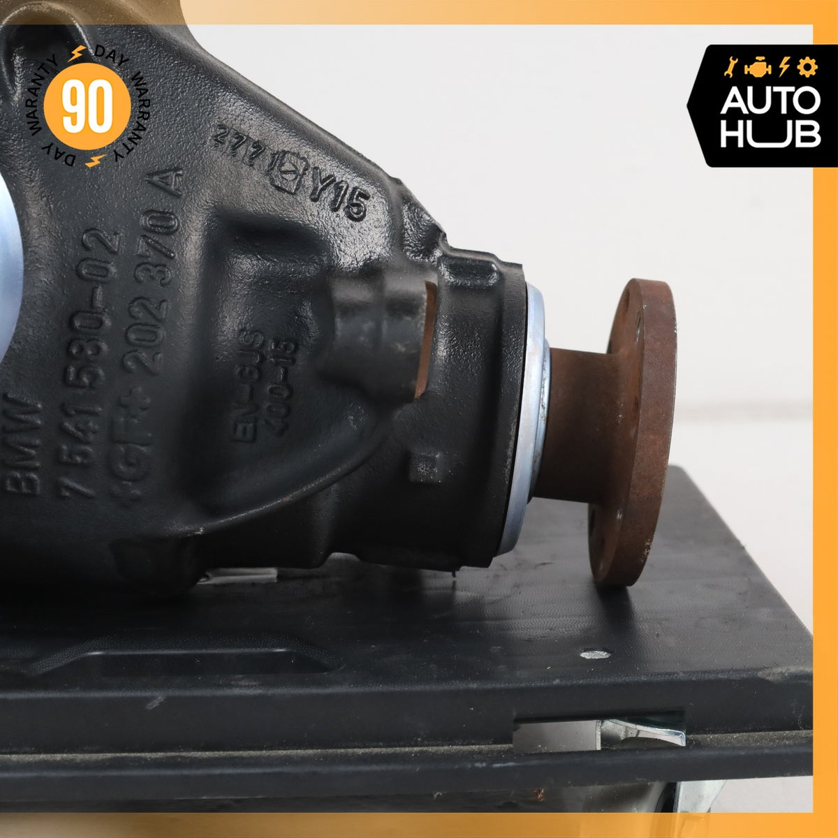 07-13 BMW E88 128i 328i RWD A/T Rear Differential Diff Axle Carrier 3.73 OEM - photo 6