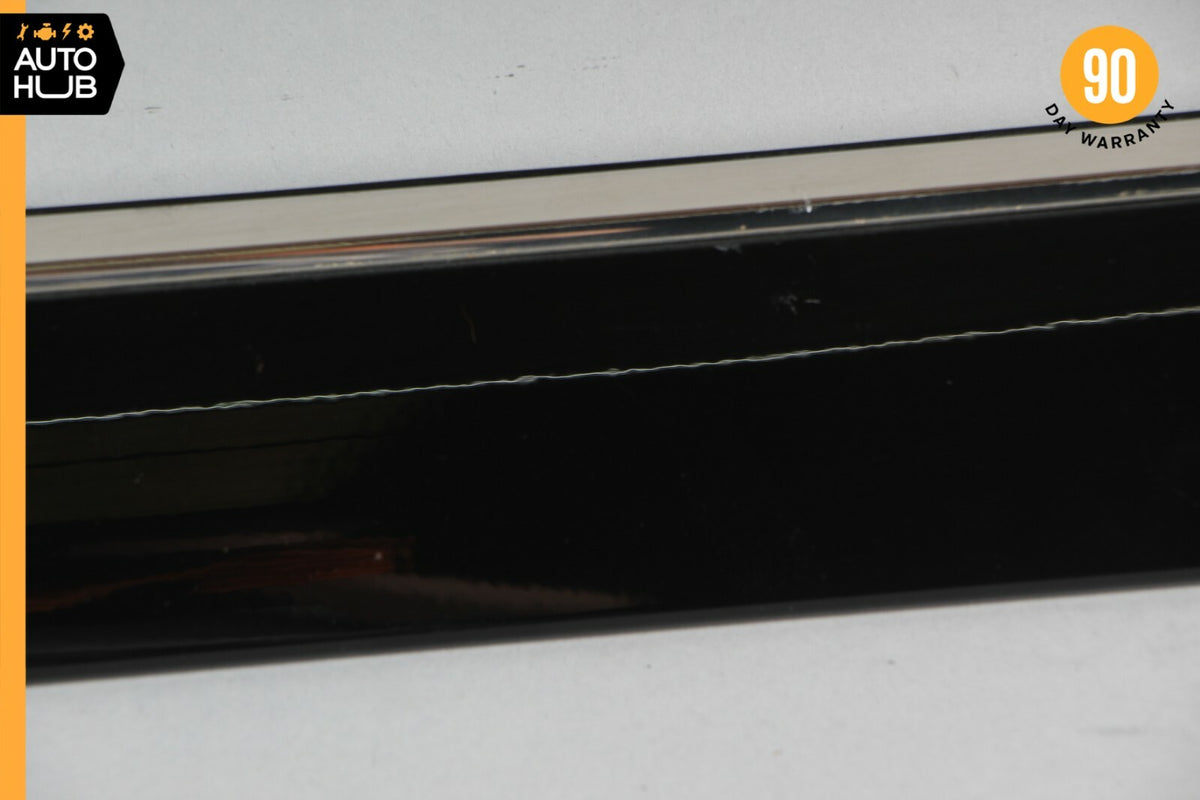 00-06 Mercedes W215 CL55 CL500 Quarter Panel Moulding Trim Rear Left Black OEM - photo 4