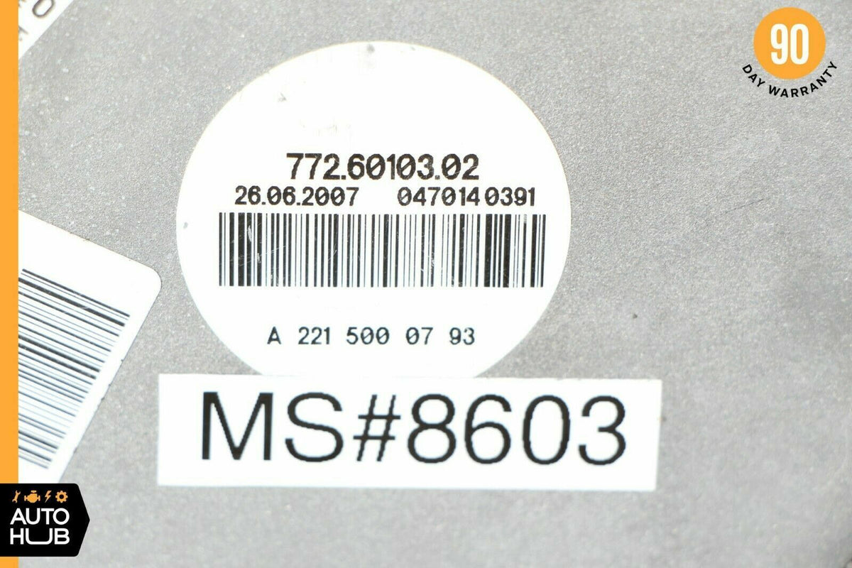 07-13 Mercedes W216 CL550 S550 S400 Engine Cooling Fan Motor 2215000793 OEM - photo 12