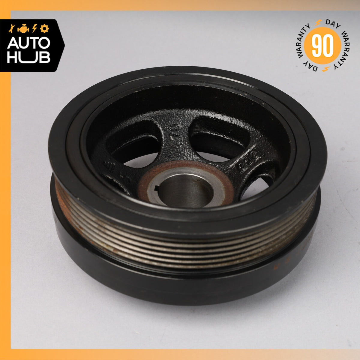 Mercedes W211 E320 BlueTec Diesel Engine Motor Crankshaft Vibration Damper OEM - photo 11