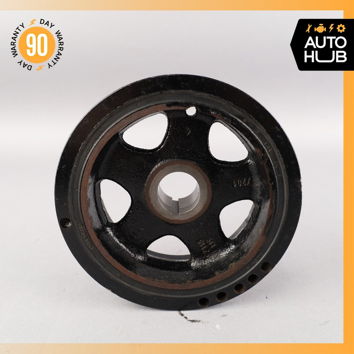 Porsche Cayenne 955 Turbo Engine Motor Crankshaft Pulley Harmonic Balancer OEM - photo 4