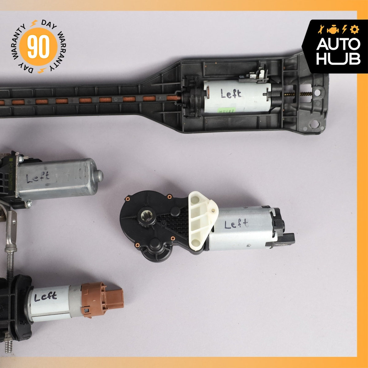 Jaguar X152 F-Type Left Driver Seat Adjustment Motor Set OEM - photo 5