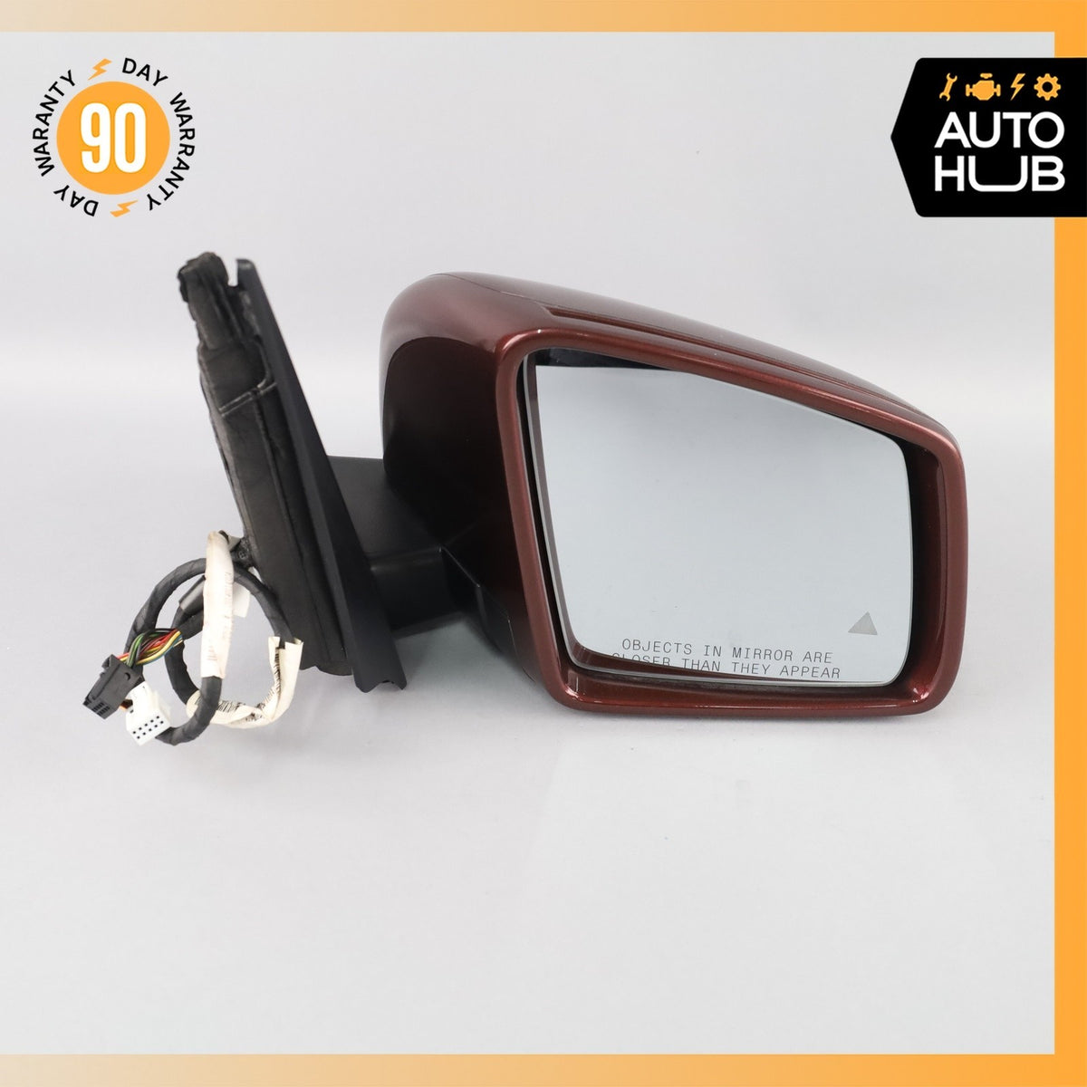 12-16 Mercedes W166 ML350 GL450 Right Rear View Door Mirror w/ Blind Spot OEM - photo 2