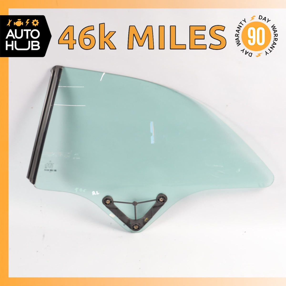 11-17 Mercedes W207 E550 Convertible Rear Left Quarter Window Glass OEM 46k - photo 1