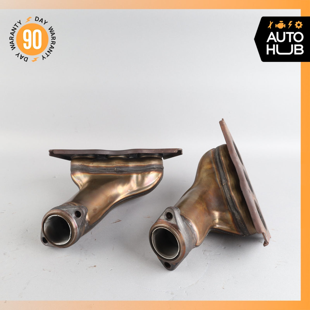 12-18 Mercedes W207 E350 CLS400 M276 Exhaust Manifold Left & Right Side Set OEM - photo 6