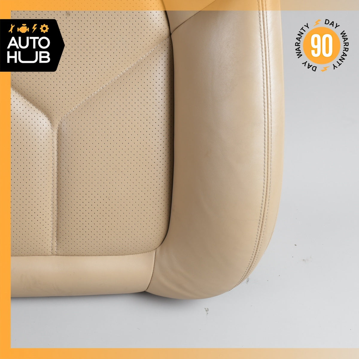 11-18 Porsche Cayenne 958 Hybrid Front Right Side Seat Upper Cushion Leather OEM - photo 5