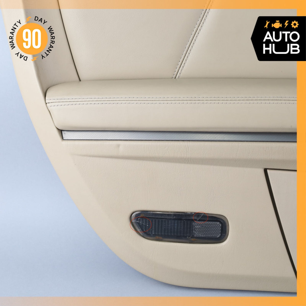 07-09 Cadillac XLR Left Driver Side Interior Door Panel Beige OEM 70k - photo 6