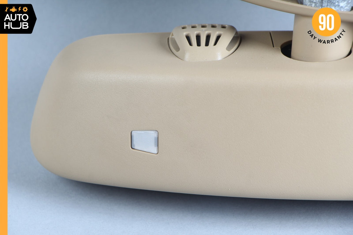 10-13 Mercedes W221 S400 S550 S63 AMG Interior Rear View Mirror Beige OEM - photo 5
