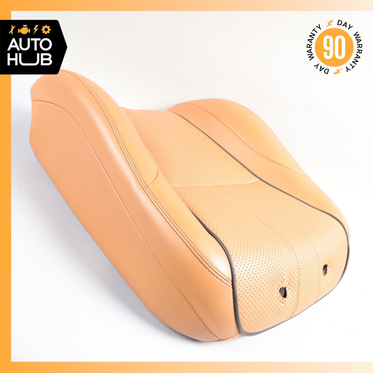 10-19 Jaguar X351 XJ XJR Top Upper Seat Cushion Front Right Side OEM 37k - photo 11