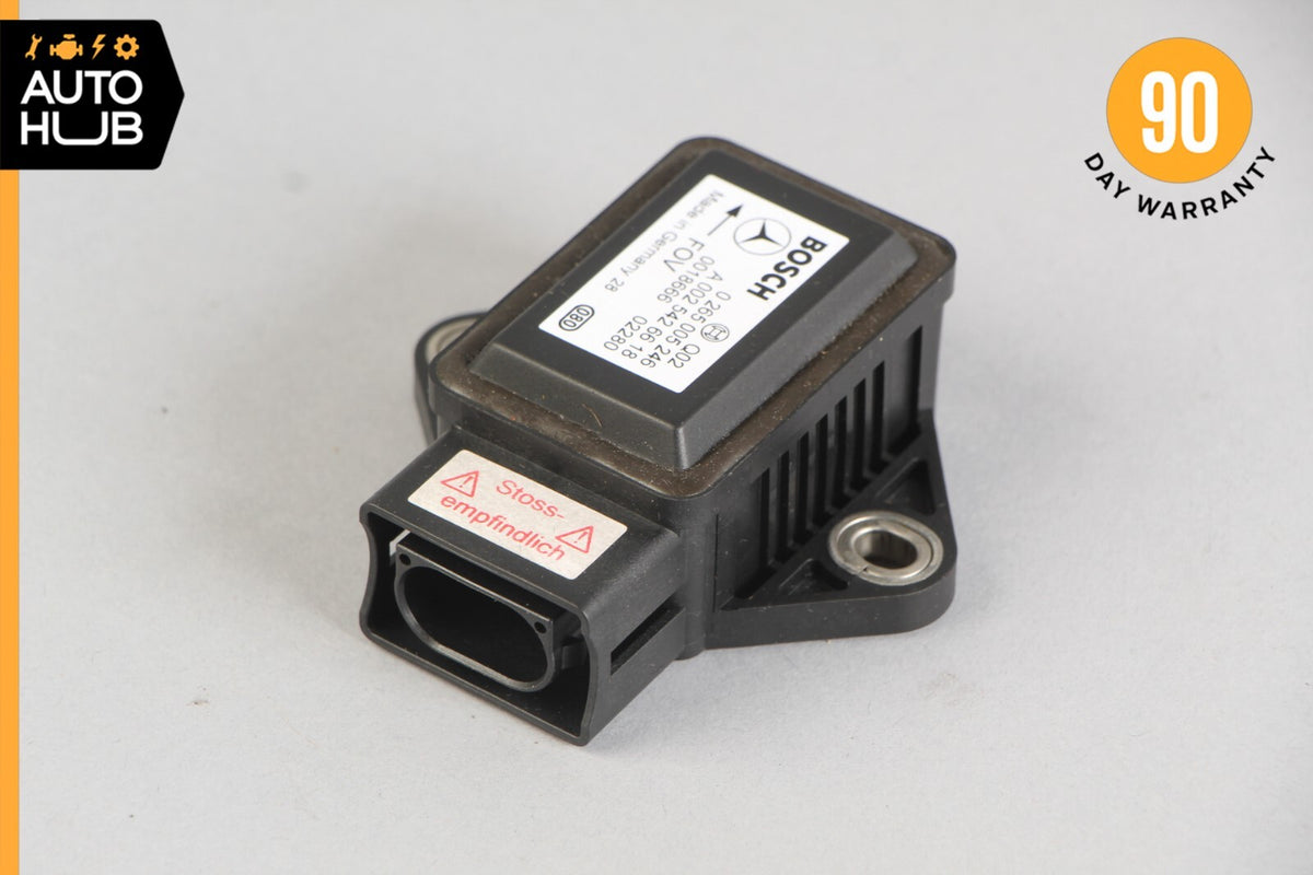 03-06 Mercedes R230 SL500 CL500 SL55 AMG Yaw Turn Rate Acceleration Sensor OEM - photo 2