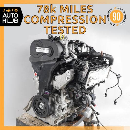 16-18 Audi 8V E-Tron A3 1.4L L4 Engine Motor Assembly CXUA OEM 78k - photo 1