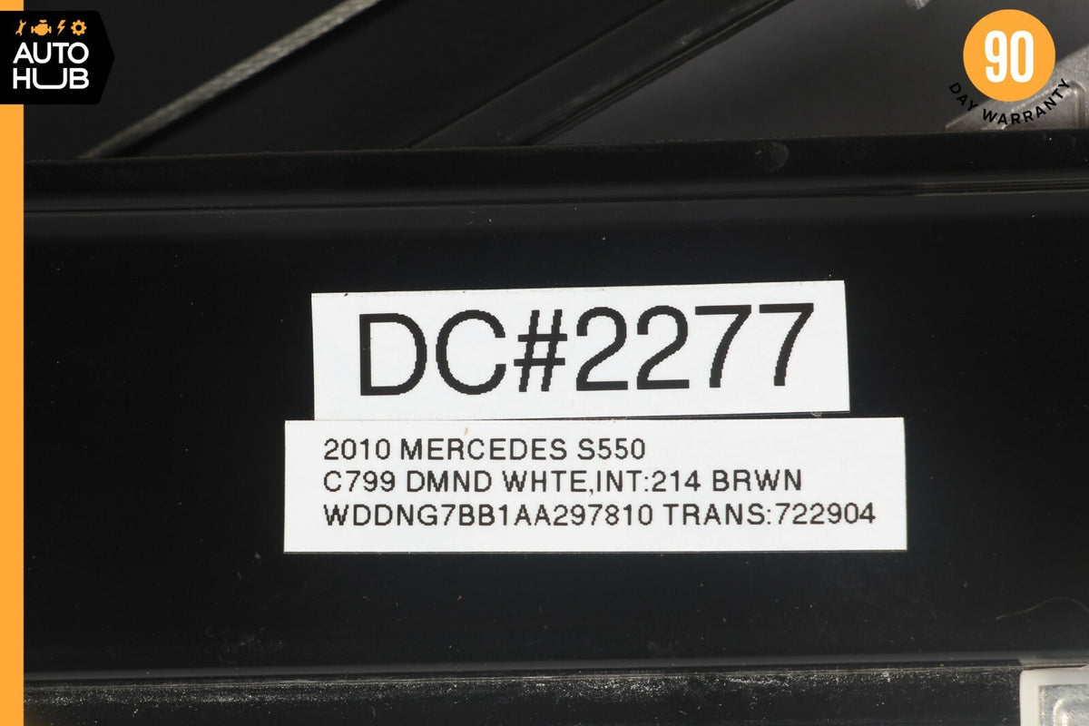 07-13 Mercedes W221 S550 S450 Window Regulator Motor Front Right Side OEM - photo 12