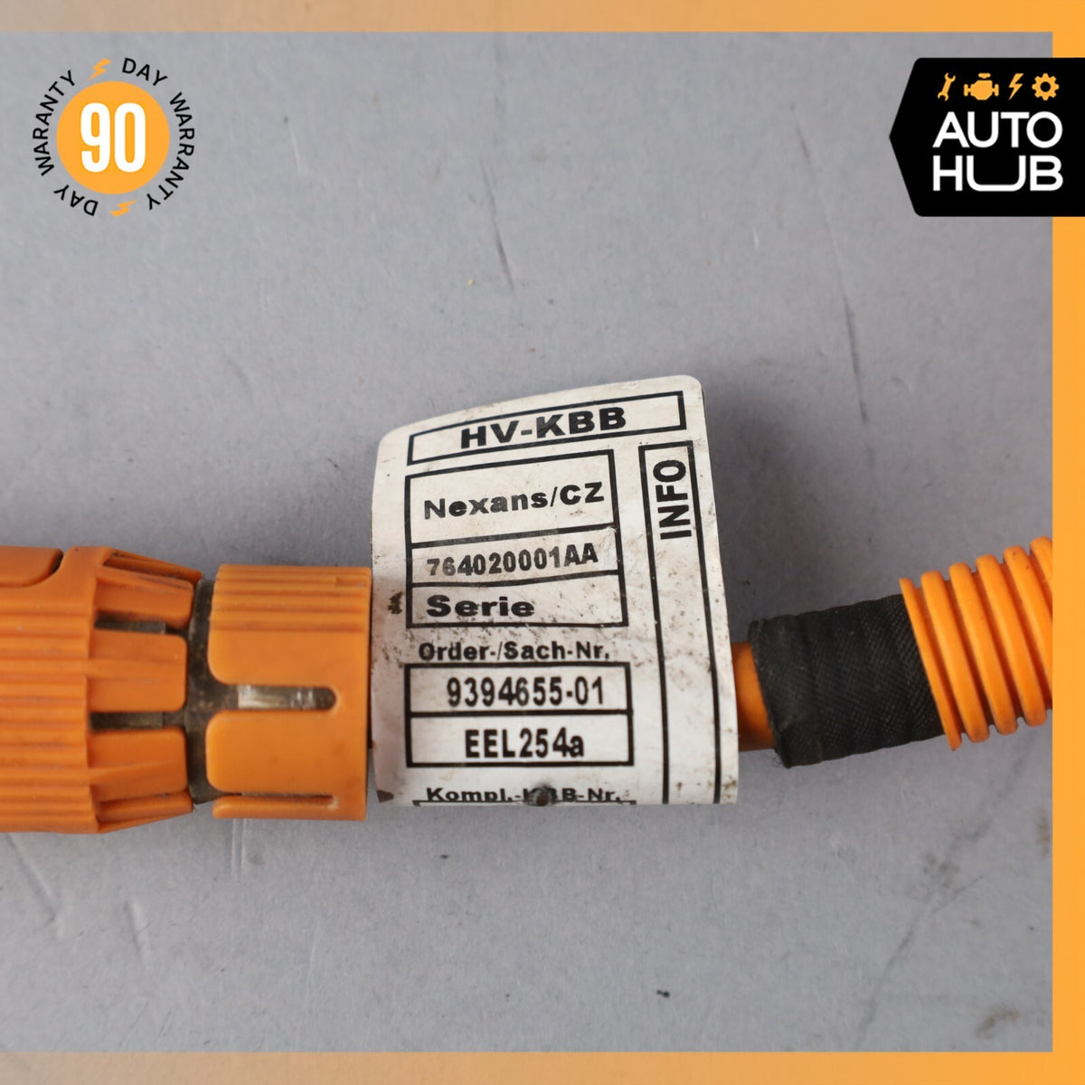 14-21 BMW i3 I01 Hybrid Engine Compressor Wiring Harness Cable OEM 49k - photo 13