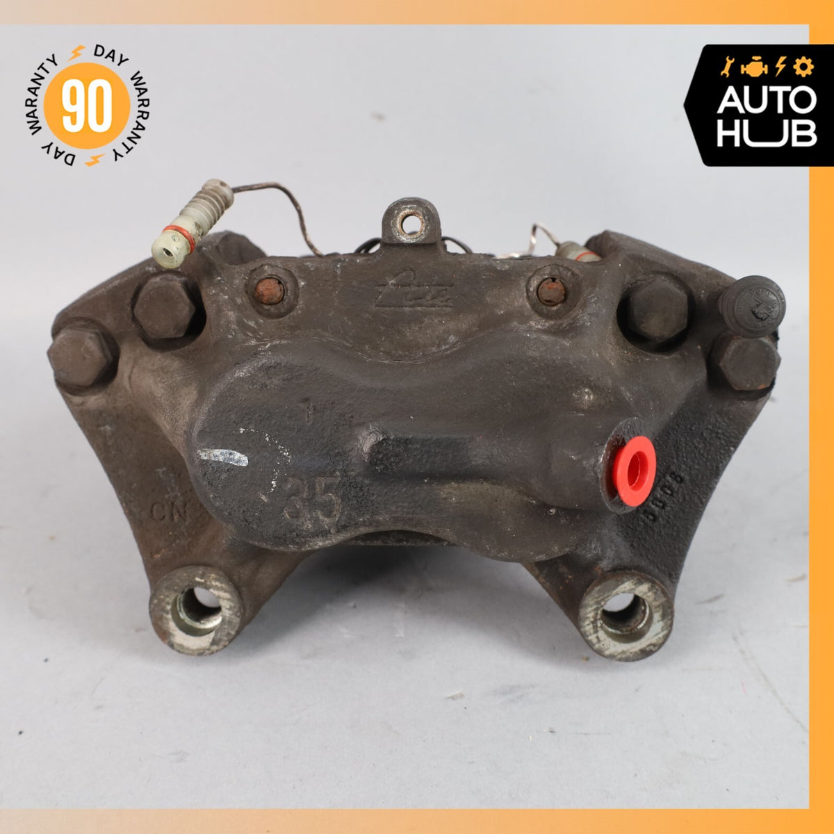 90-98 Mercedes R129 SL500 300SL SL320 Front Brake Calipers Left & Right Set OEM - photo 6