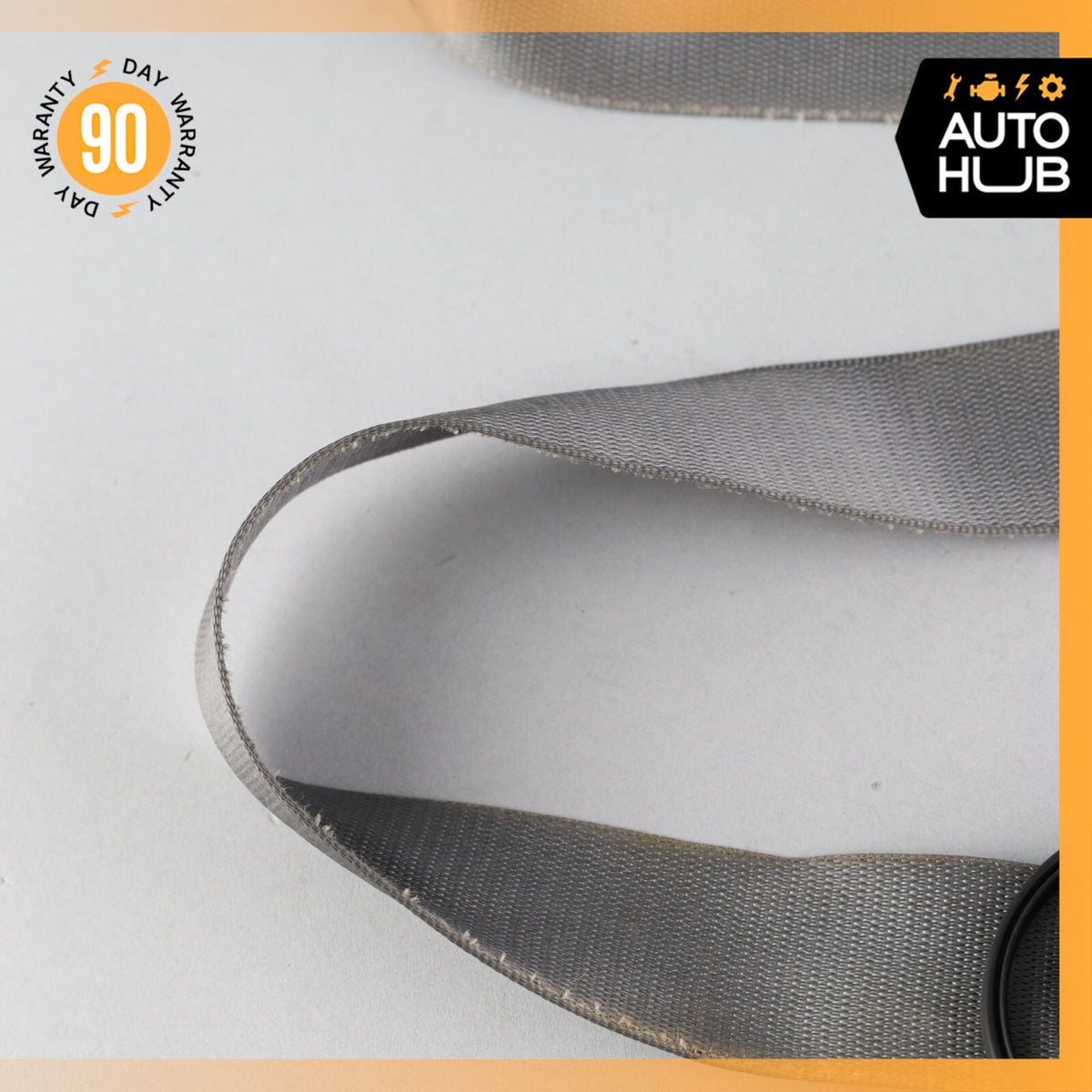 06-09 Mercedes W219 CLS500 E63 AMG Front Left Driver Side Seat Belt Gray OEM - photo 12