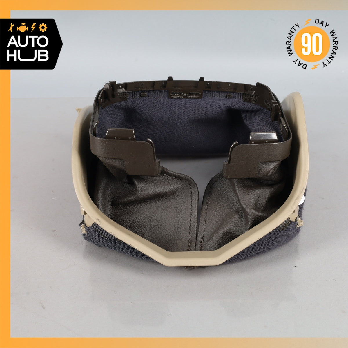10-17 Mercedes W207 E350 E550 Coupe Steering Column Cover Boot Trim Beige OEM - photo 2