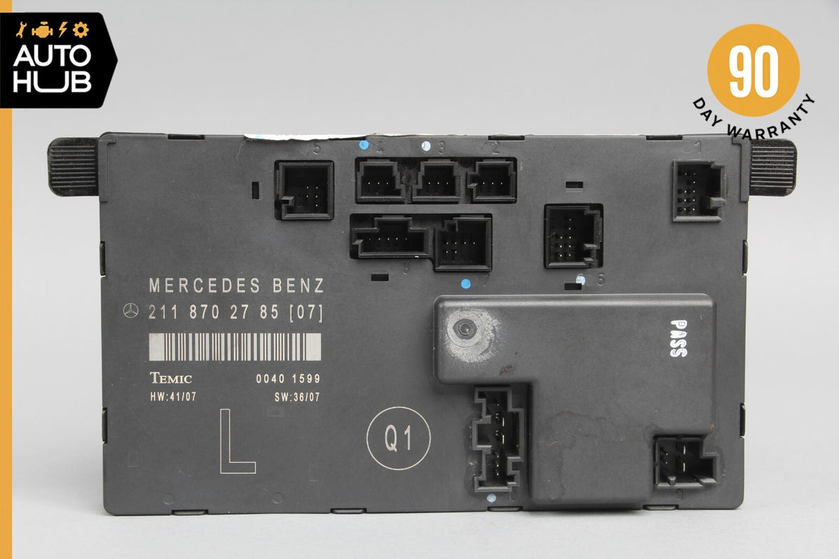 03-09 Mercedes W211 E350 E550 Front Left Driver Side Door Control Module OEM - photo 6