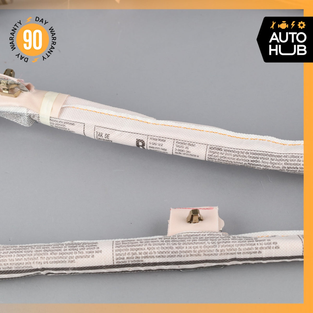 11-18 Porsche Cayenne 958 Roof Curtain Airbag Air Bag Right Side OEM 39k - photo 8