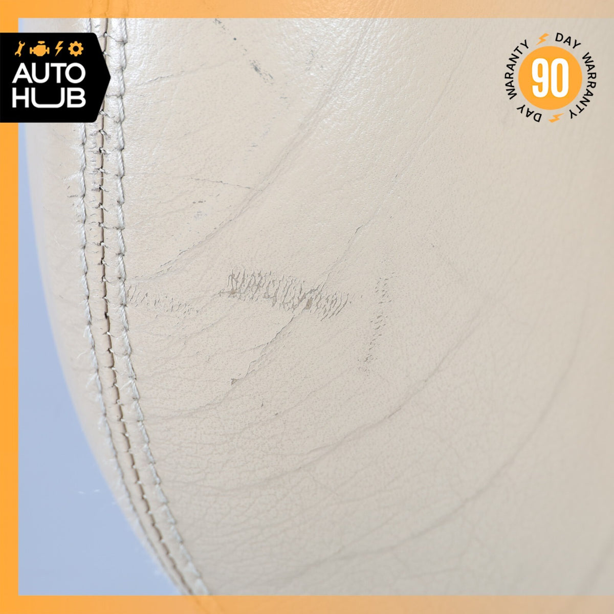 96-02 Mercedes R129 SL320 SL500 Right Side Top Upper Seat Cushion Beige OEM - photo 6