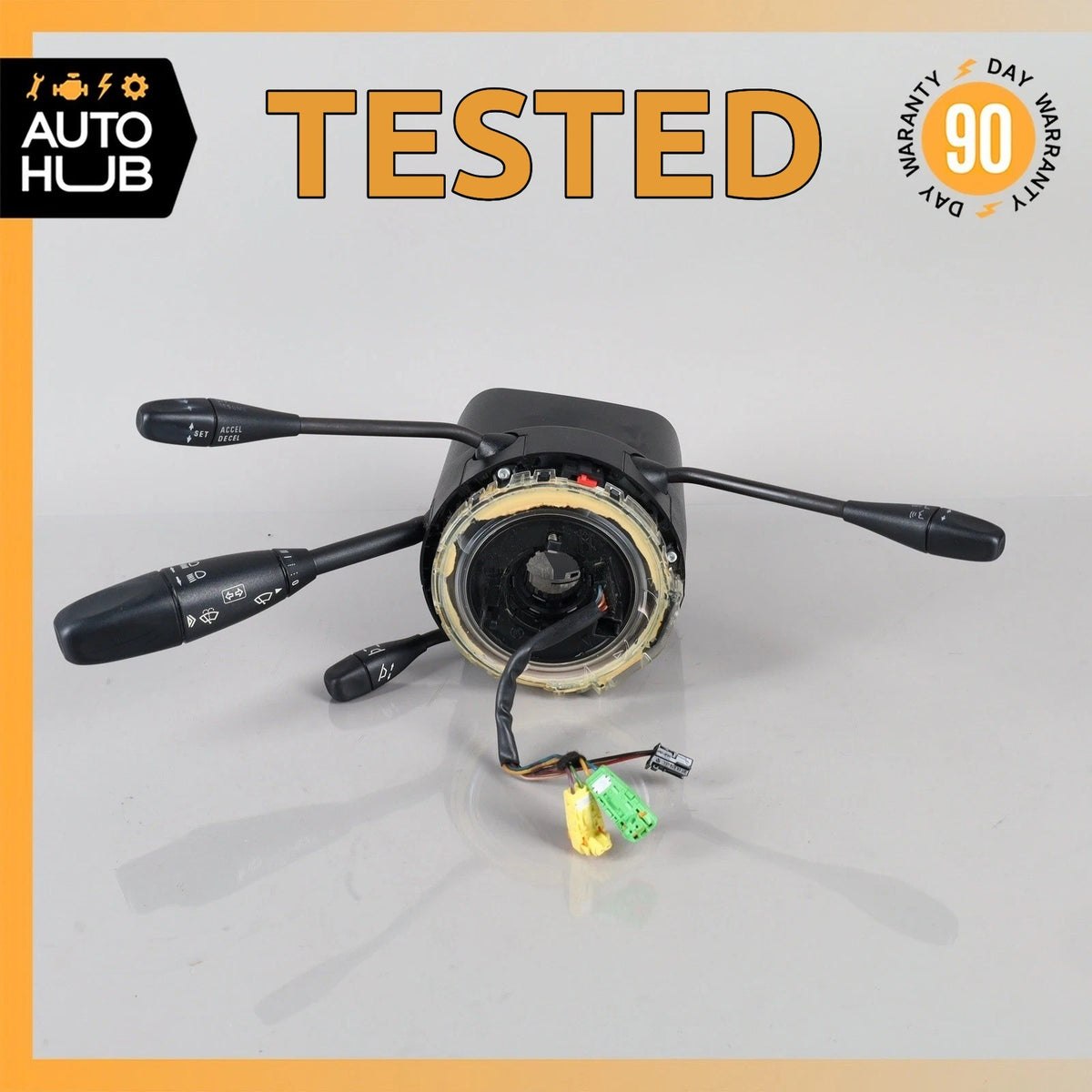 07-11 Mercedes W211 E350 CLS550 Steering Column Control Switch Clockspring OEM - photo 1