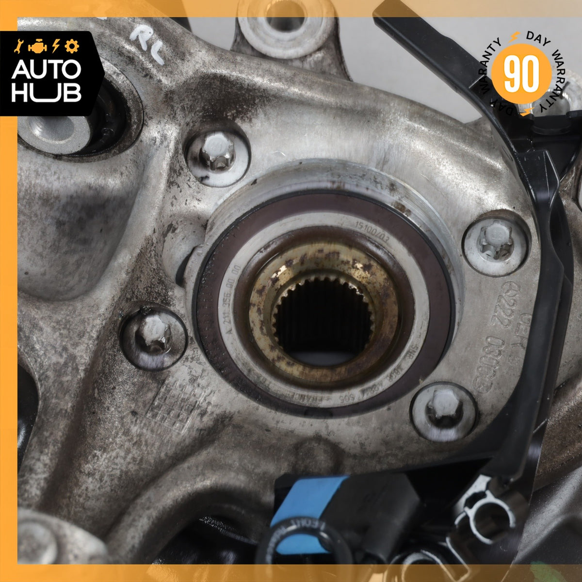 14-20 Mercedes W222 S65 S600 Rear Left Driver Spindle Knuckle Hub OEM - photo 16