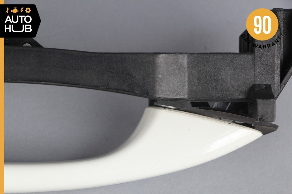 03-09 Mercedes W211 E350 E550 Exterior Door Handle Rear Left Side White OEM - photo 7