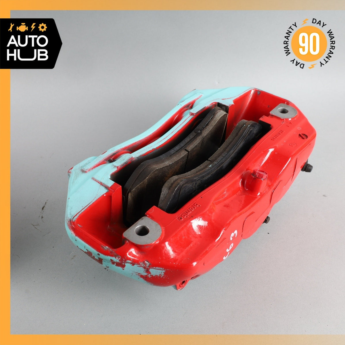 13-20 Mercedes W205 C63 S65 AMG S600 Front Left & Right Brake Calipers Set OEM - photo 6