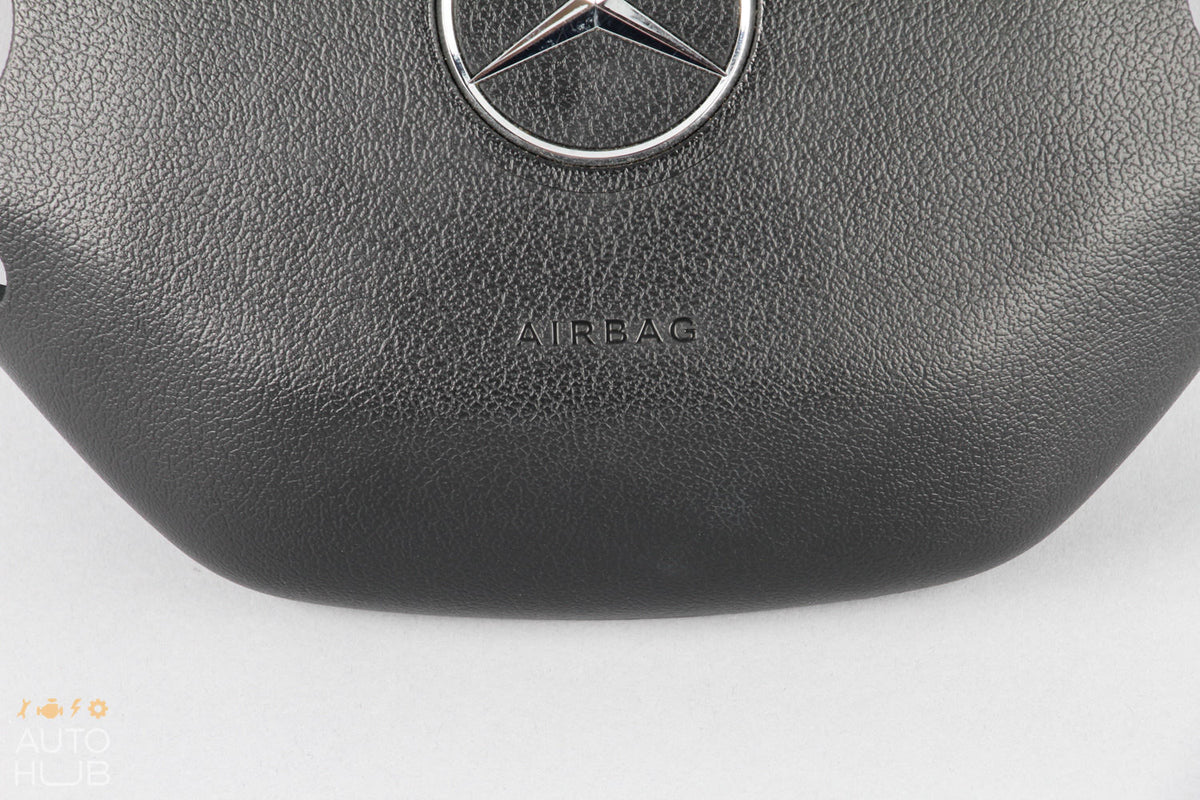 07-10 Mercedes W221 S550 CL550 S63 AMG Steering Wheel Airbag Air Bag Black OEM - photo 4