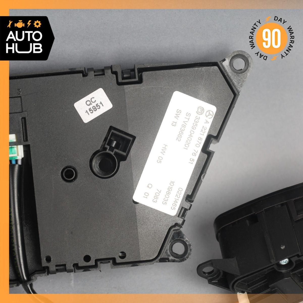 07-14 Mercedes W216 CL550 S550 Front Left Driver Seat Control Memory Switch OEM - photo 8