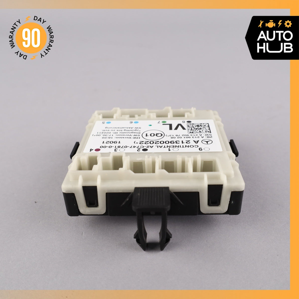 15-23 Mercedes W205 C63 C43 AMG Front Left Side Door Control Module OEM 43k - photo 4