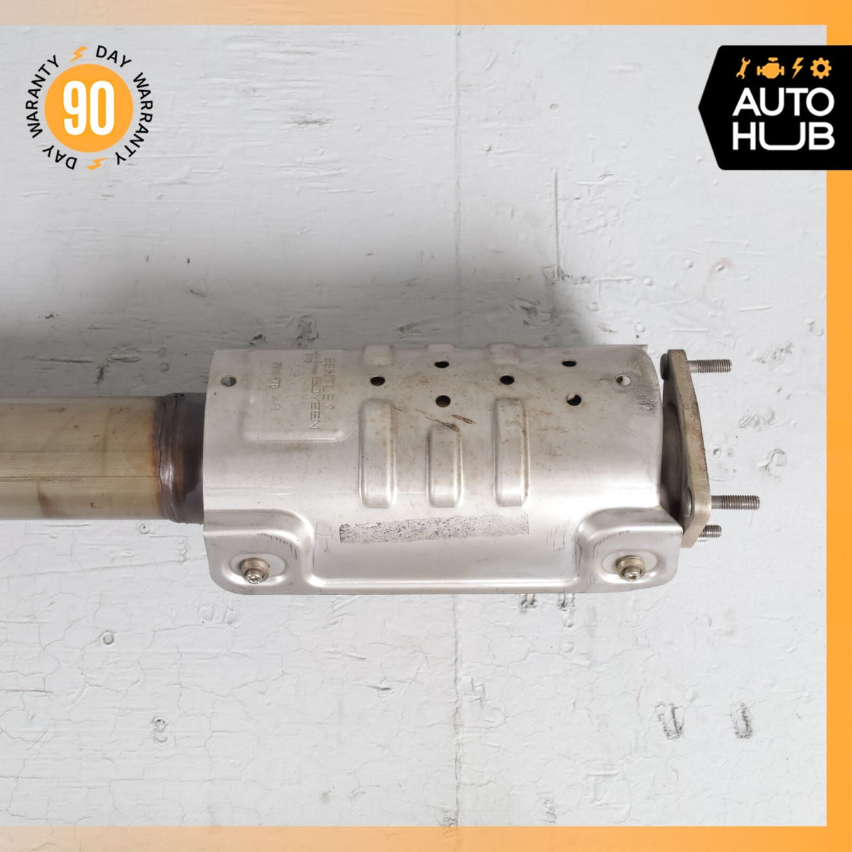 Bentley Continental GT 6.0L Middle Exhaust Downpipe Left & Right Side OEM 56k - photo 12