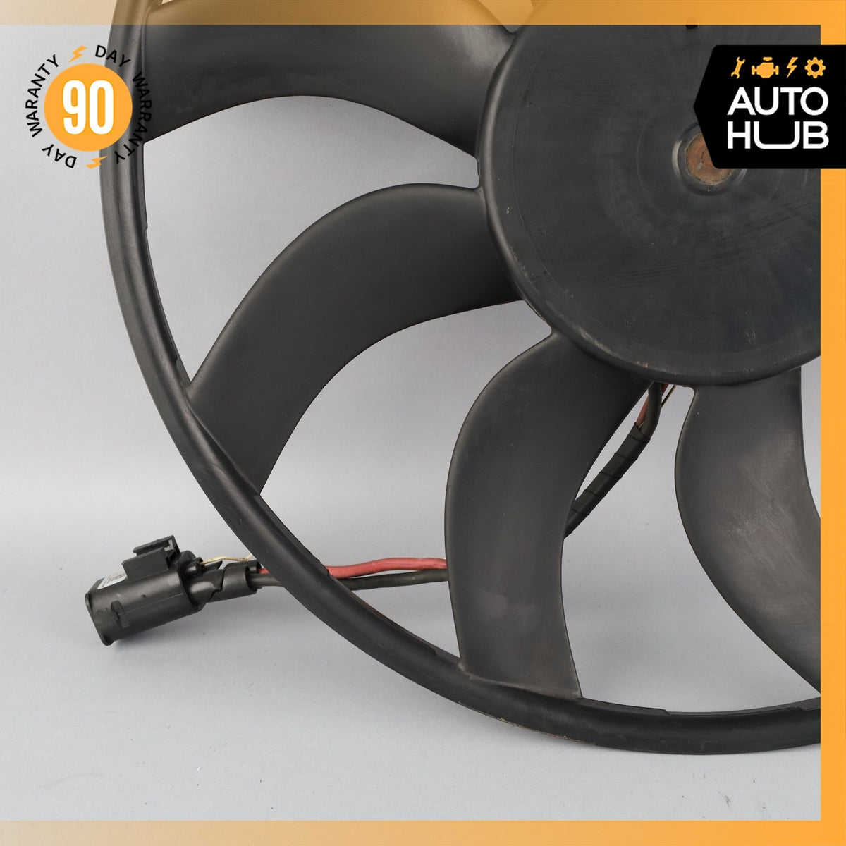 14-19 BMW F15 X5 X6 3.0L Engine Motor Radiator Cooling Fan Blade w/ Motor OEM - photo 7