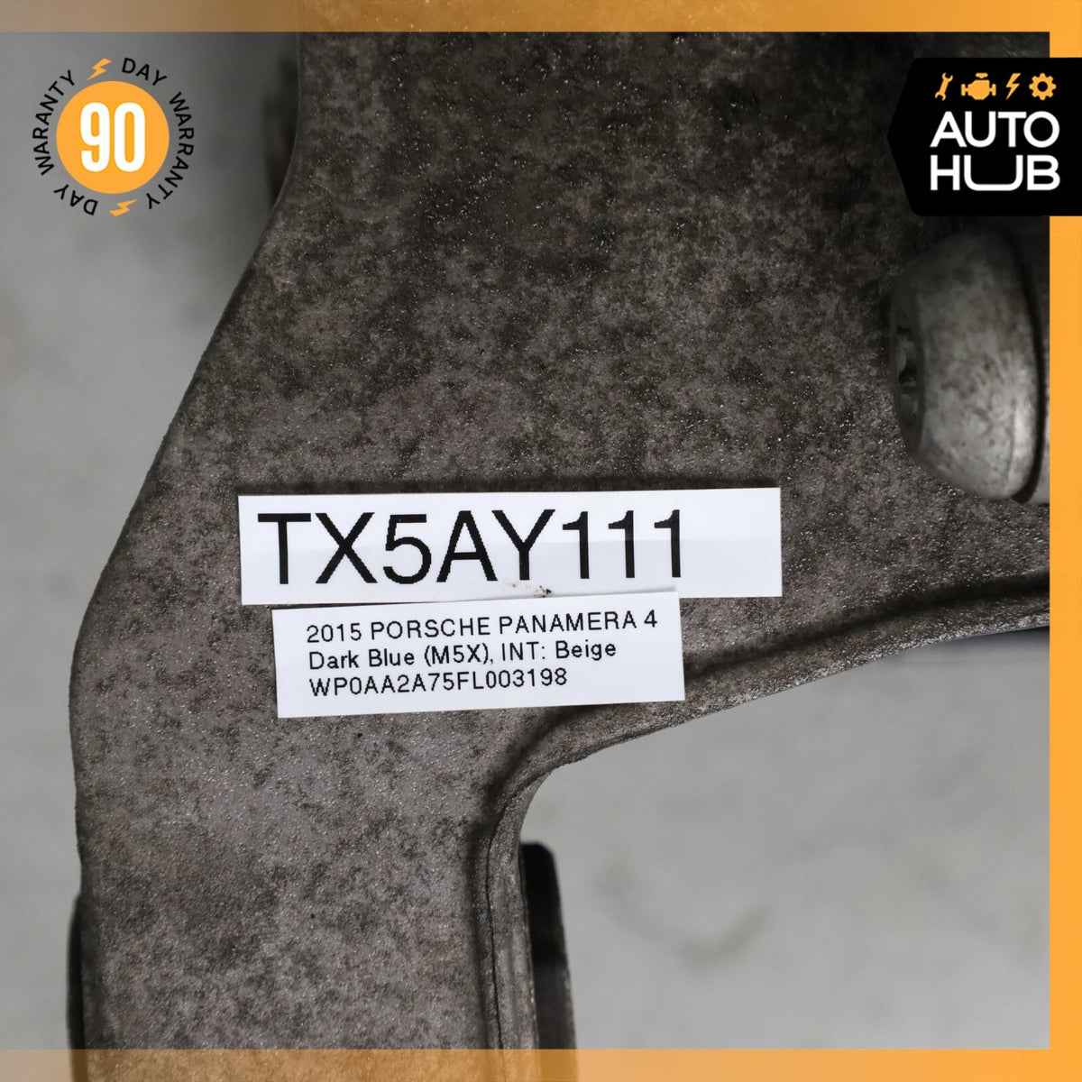 11-16 Porsche Panamera 970 4 3.6L V6 Rear Differential Diff Axle Carrier OEM - photo 19