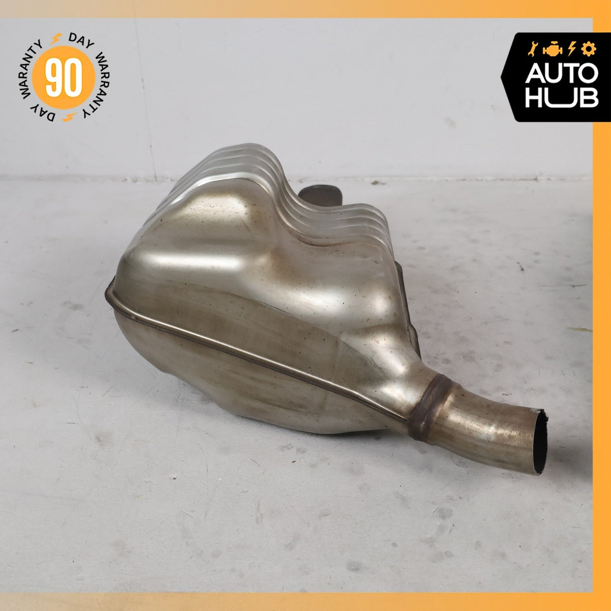 17-18 Mercedes W213 E43 AMG Left & Right Side Exhaust Muffler Mufflers OEM 77k - photo 12