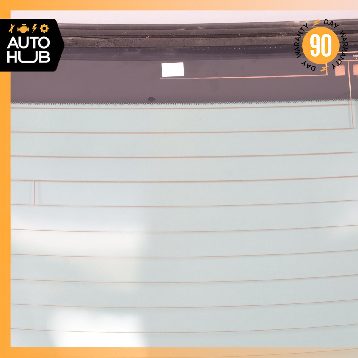10-17 Mercedes W207 E350 C350 C250 Coupe Rear Windshield Window Glass OEM - photo 11
