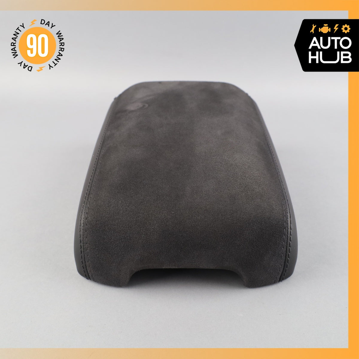 15-18 Porsche Macan 95B Front Center Console Armrest Arm Rest Suede Black OEM - photo 6