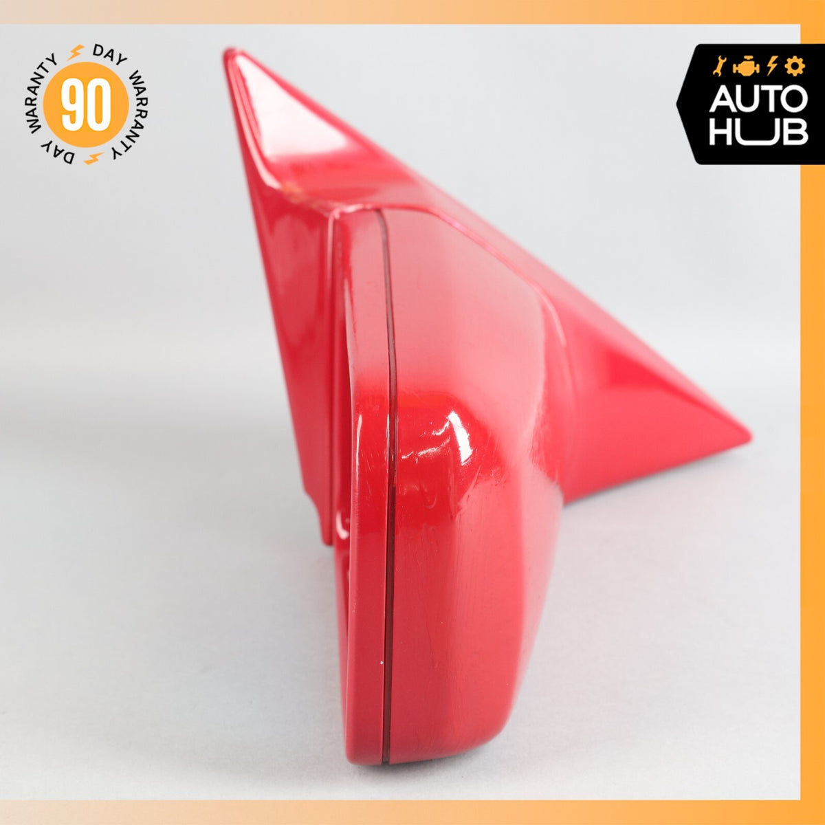 90-96 Mercedes R129 SL500 SL320 300SL Side View Door Mirror Right Side Red OEM - photo 6