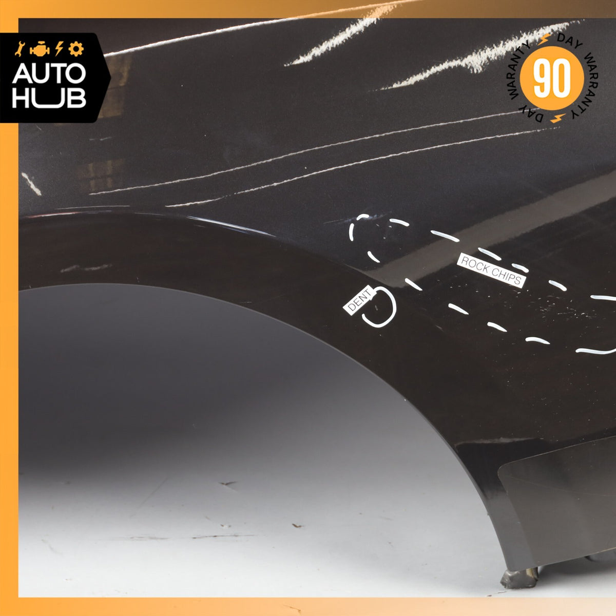 08-18 Maserati GranTurismo M145 Rear Right Side Quarter Panel Cut OEM 76k - photo 7