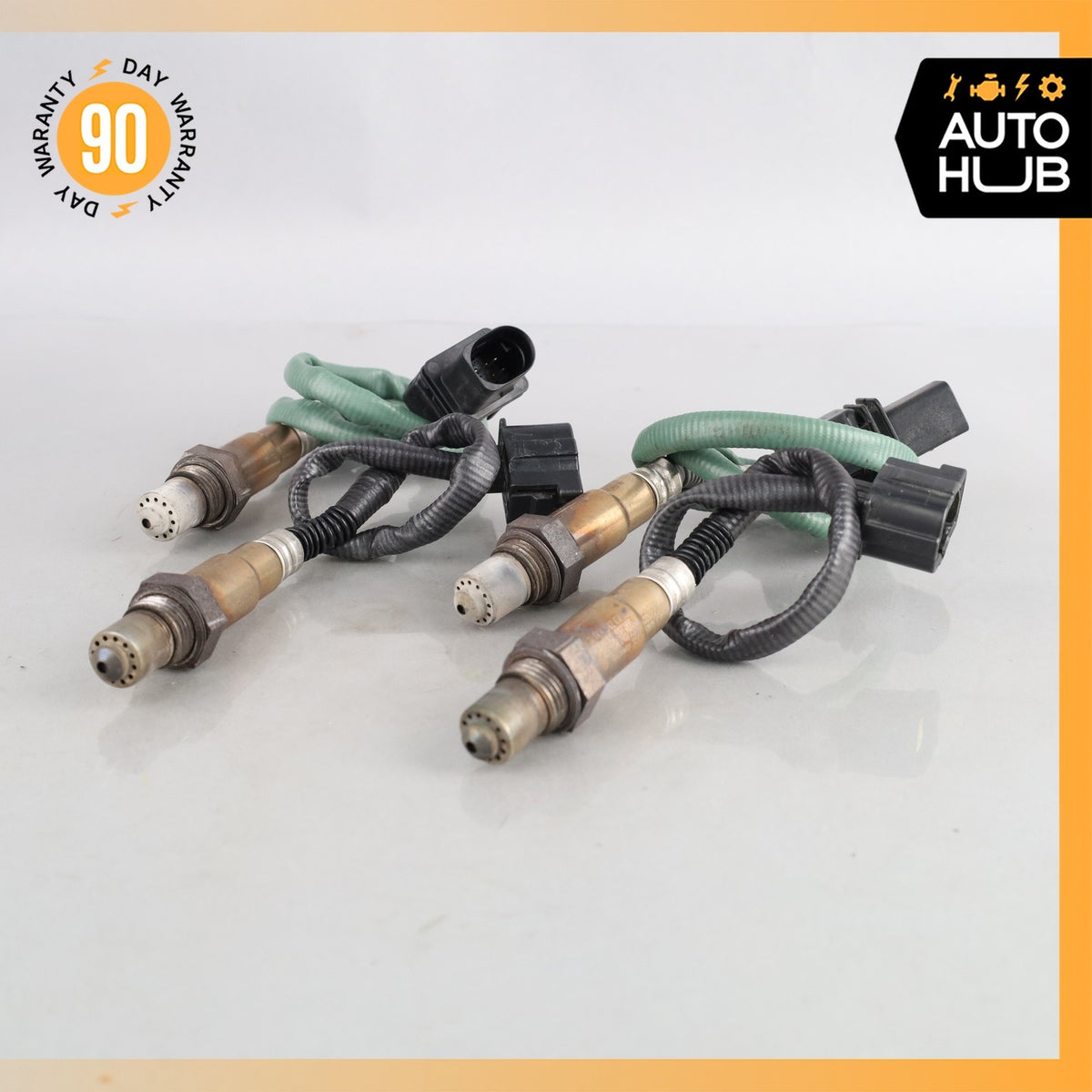 Mercedes R230 SL550 S550 CL550 Oxygen O2 Sensor Lambda Set of 4 0045420718 OEM - photo 2