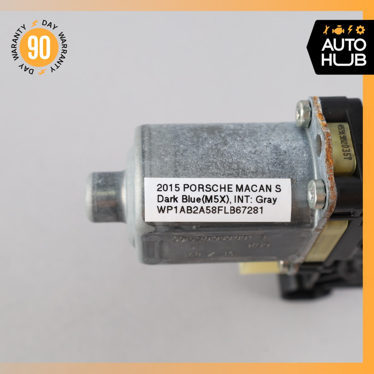 2015 Porsche Macan S 95B Front Left Driver Side Door Window Regulator Motor OEM - photo 10