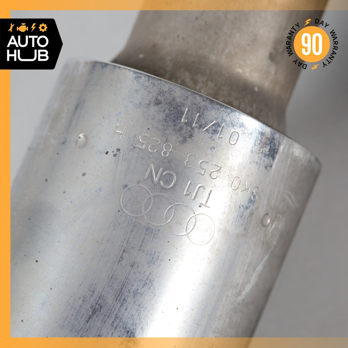 12-15 Audi 4G8  A7 A6 3.0L V6 Left & Right Exhaust Muffler Mufflers Tips OEM - photo 8